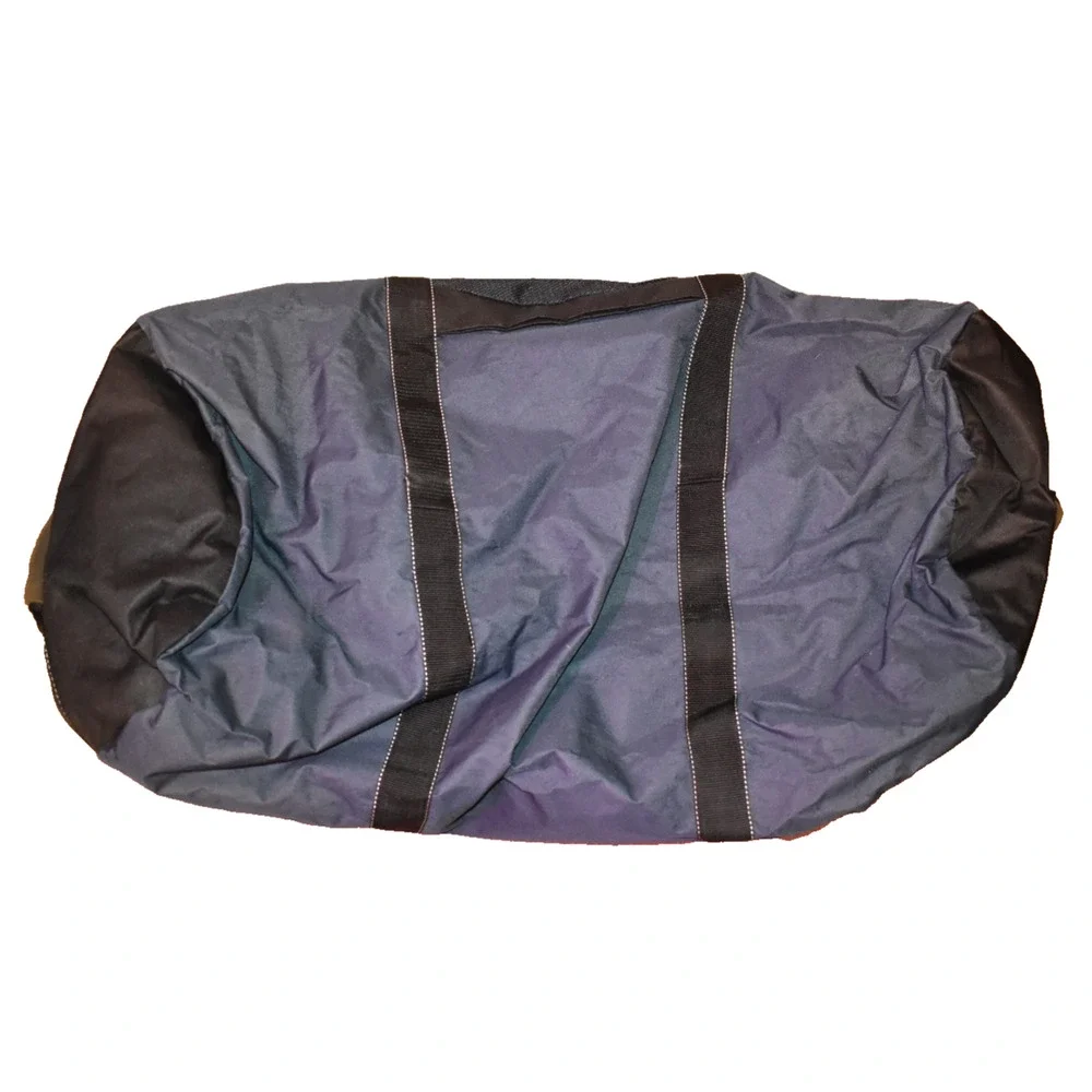 OUTDOOR PRODUCTS Large Duffel Bag Navy Blue 35x17x16.5 Gear Travel Camping EUC